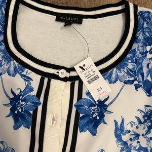 NWT- Talbots Cardigan XS